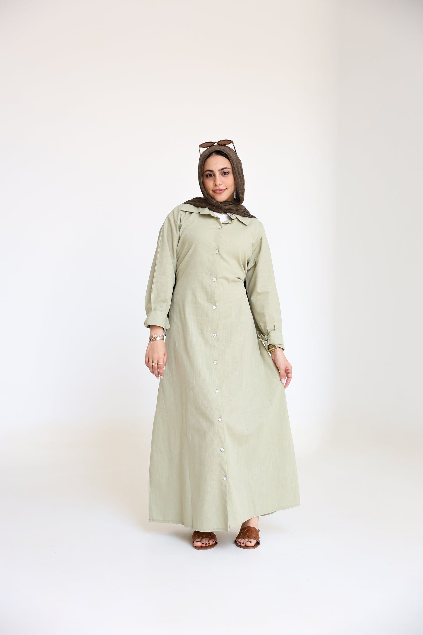 Linen Shirt Dress