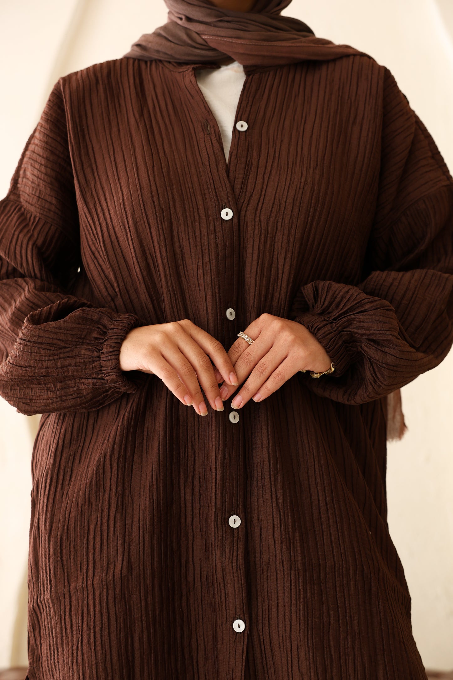 Crushed Long Shirt