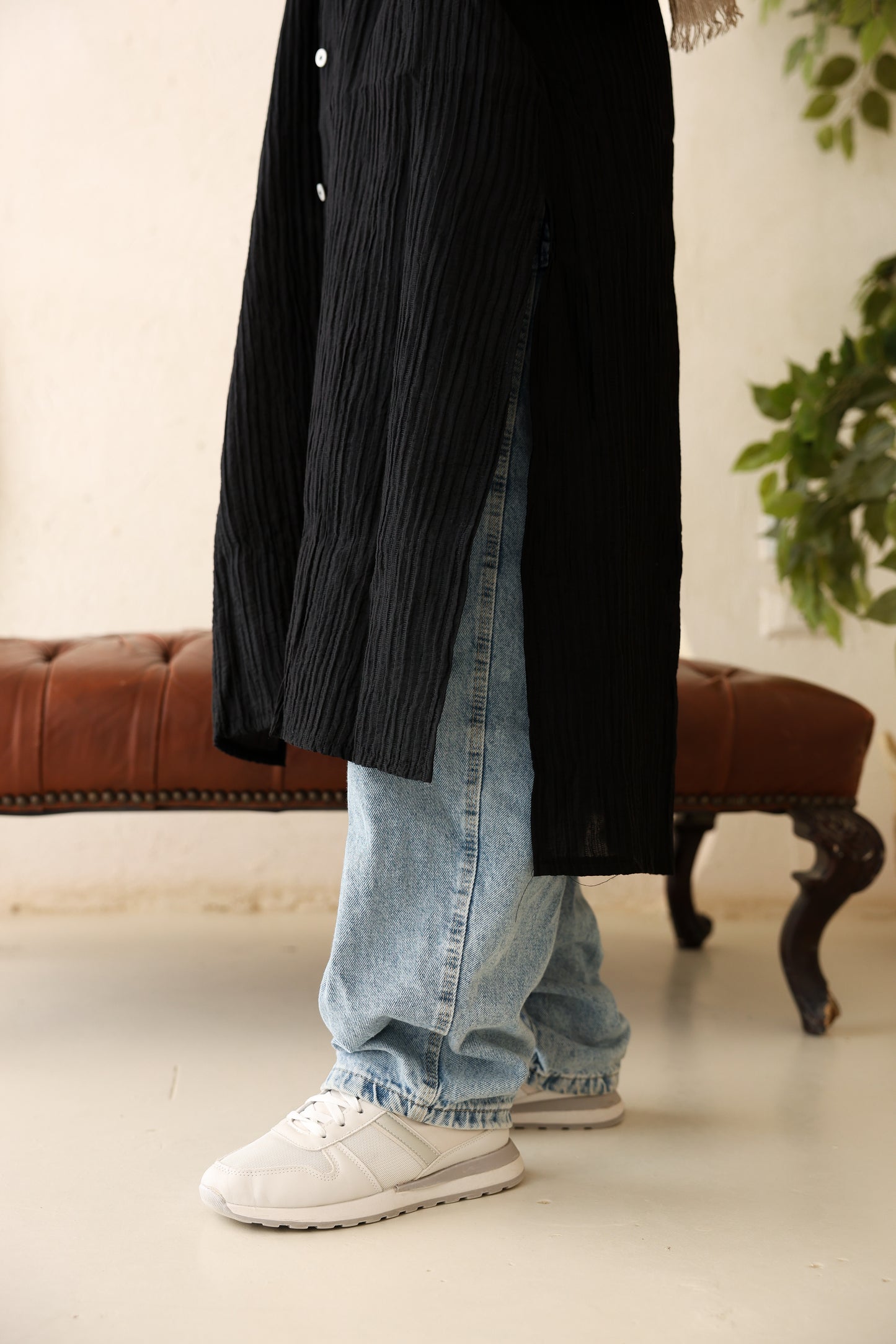 Crushed Long Shirt