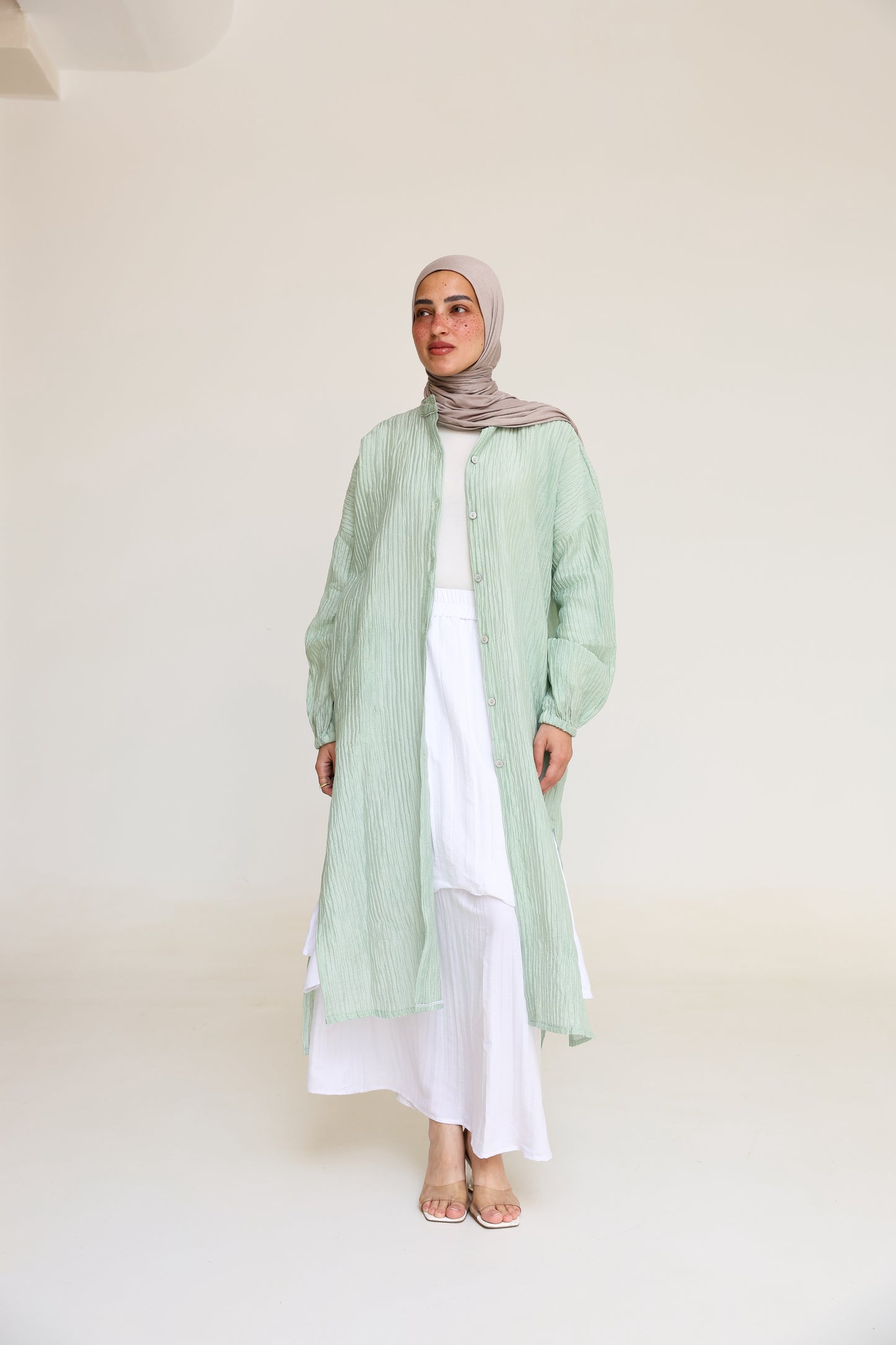 Crushed Long Shirt