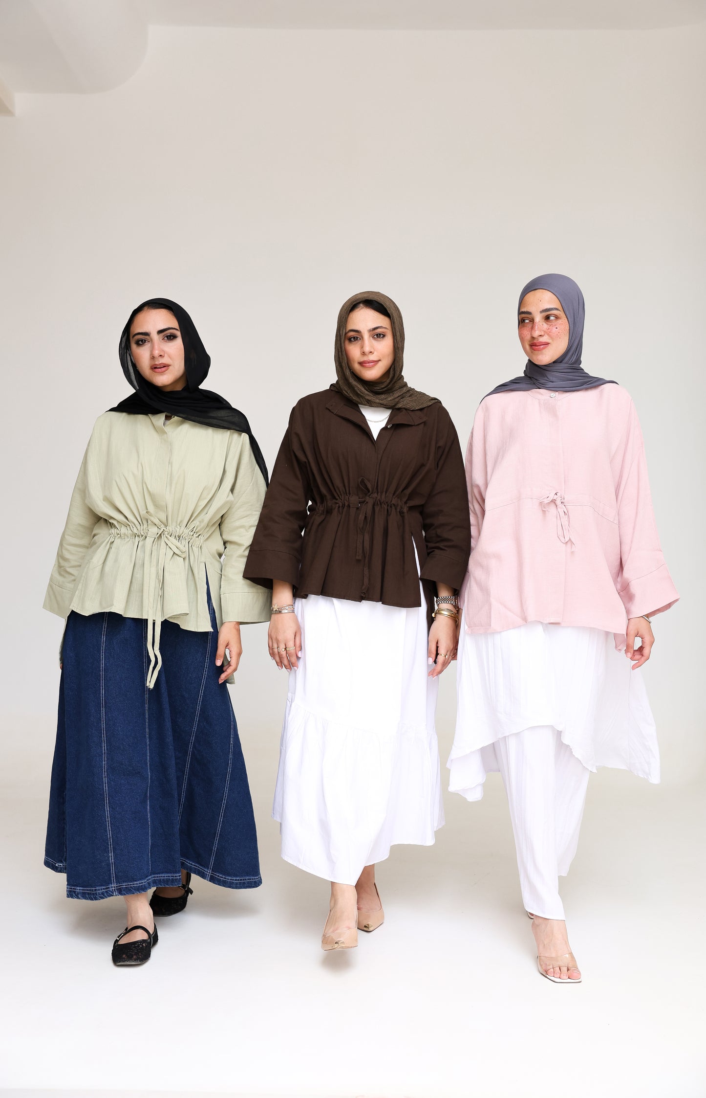 High low linen shirt