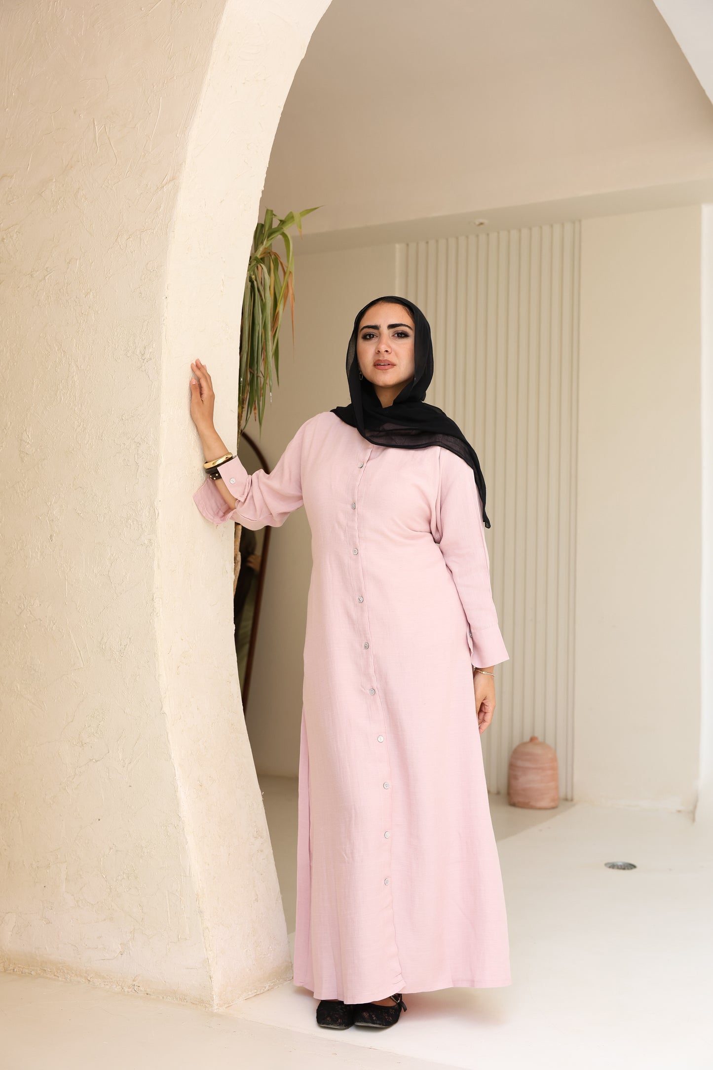Linen Shirt Dress
