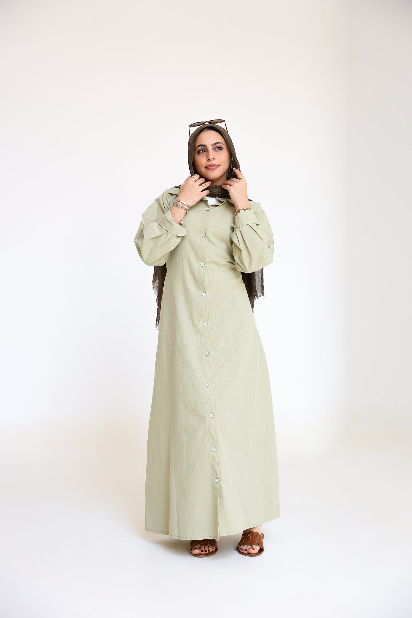Linen Shirt Dress