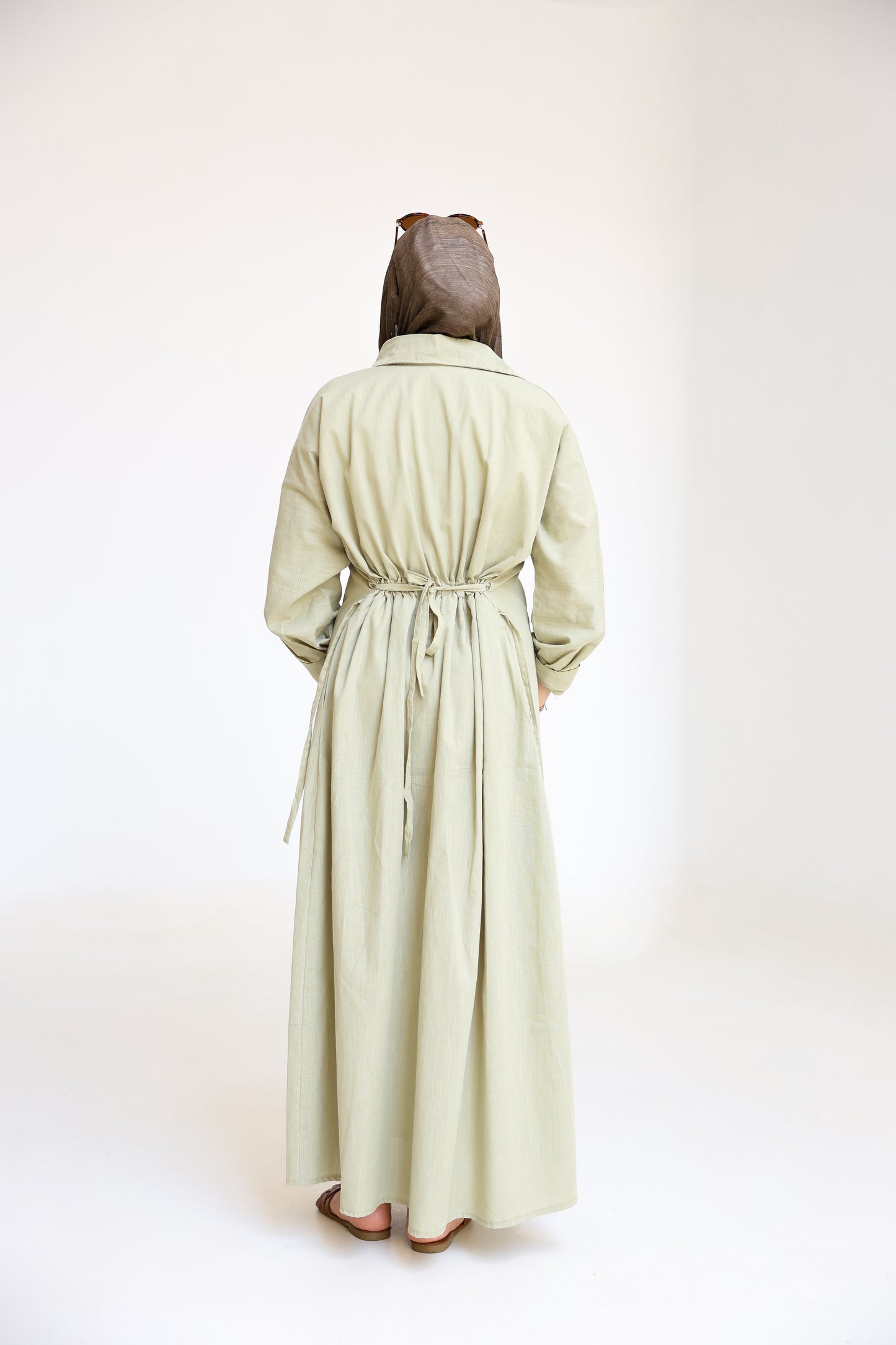 Linen Shirt Dress