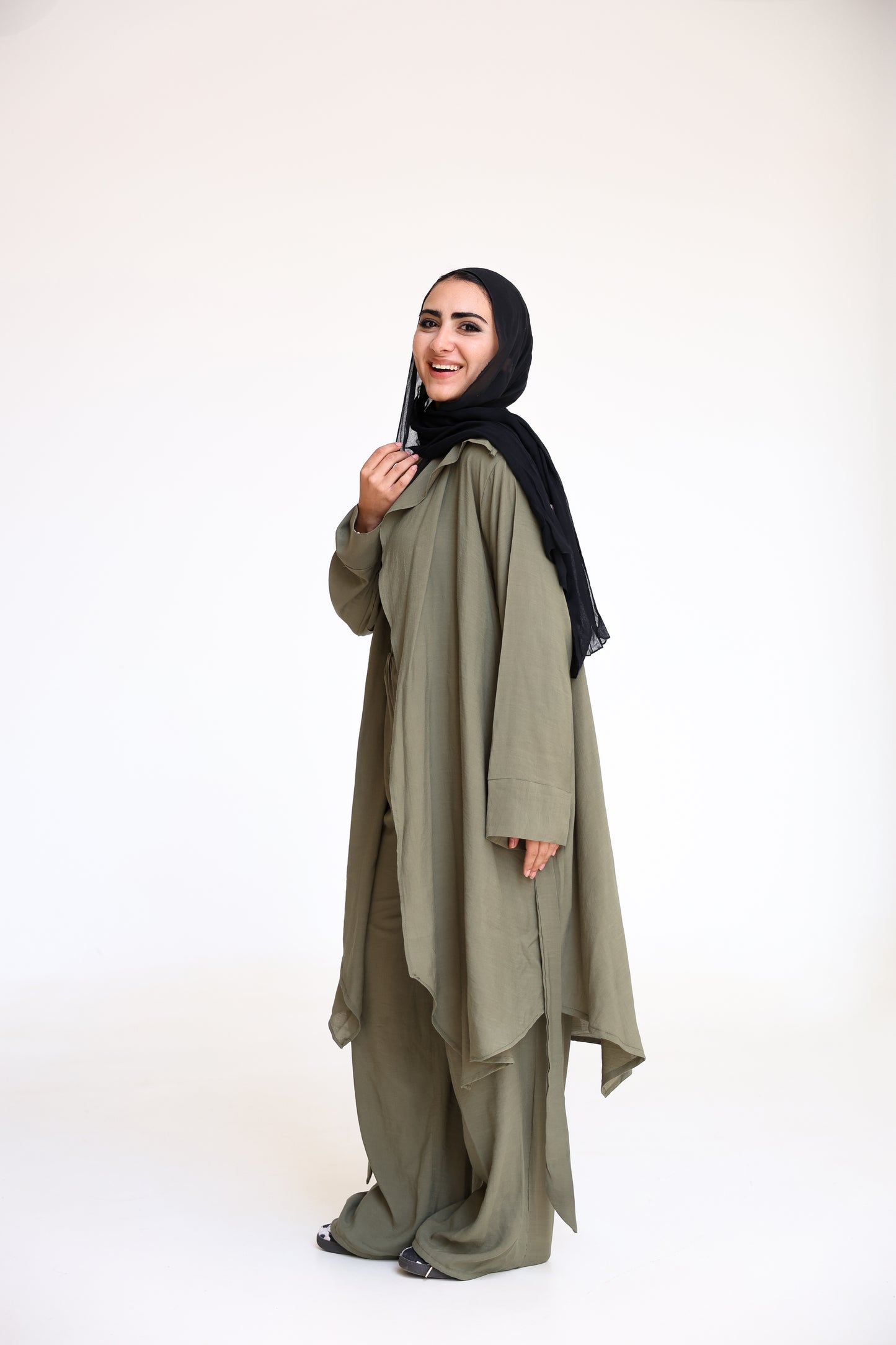 Flowy  Cardigan Set