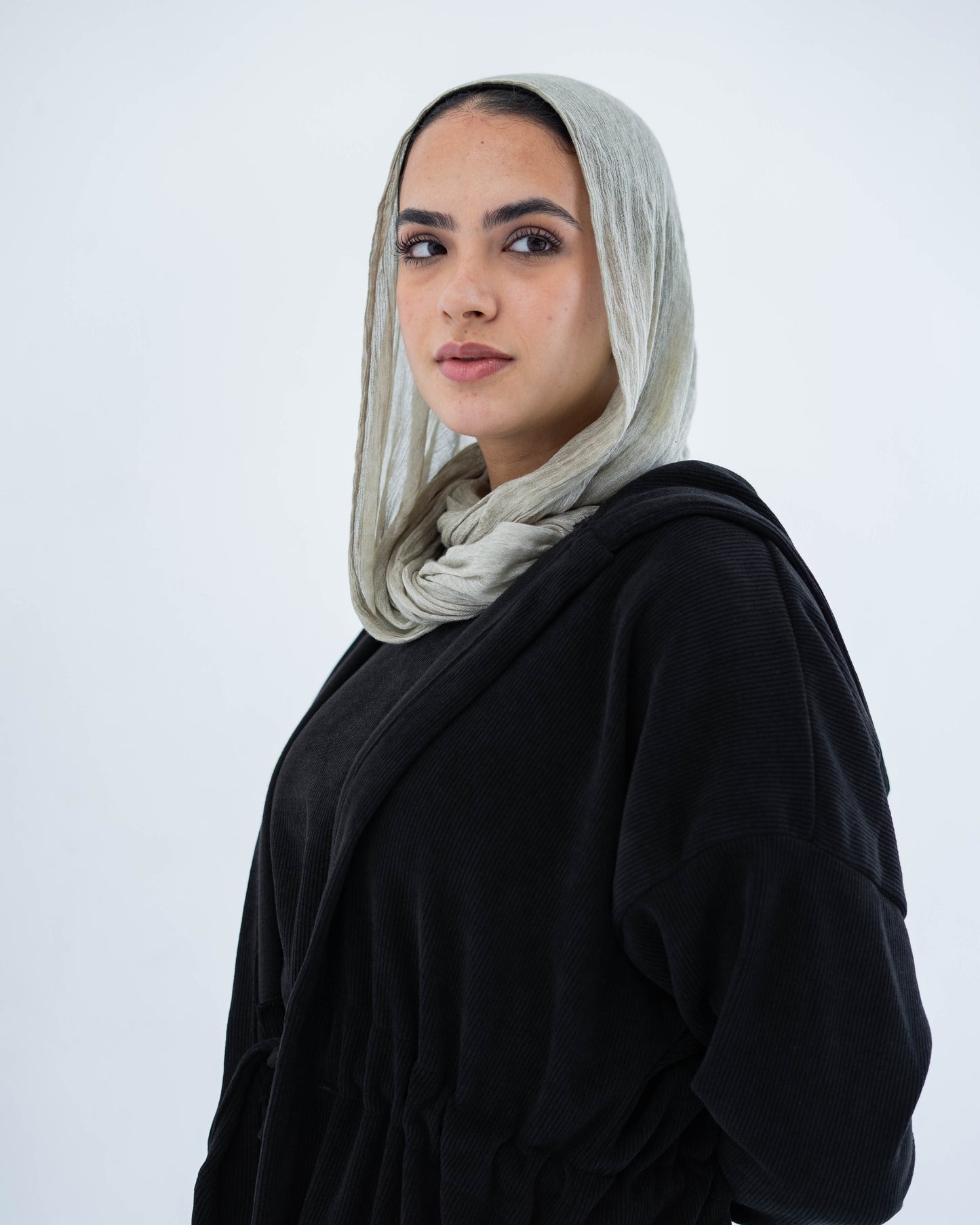 CARDIGAN WITH TOP - BLACK