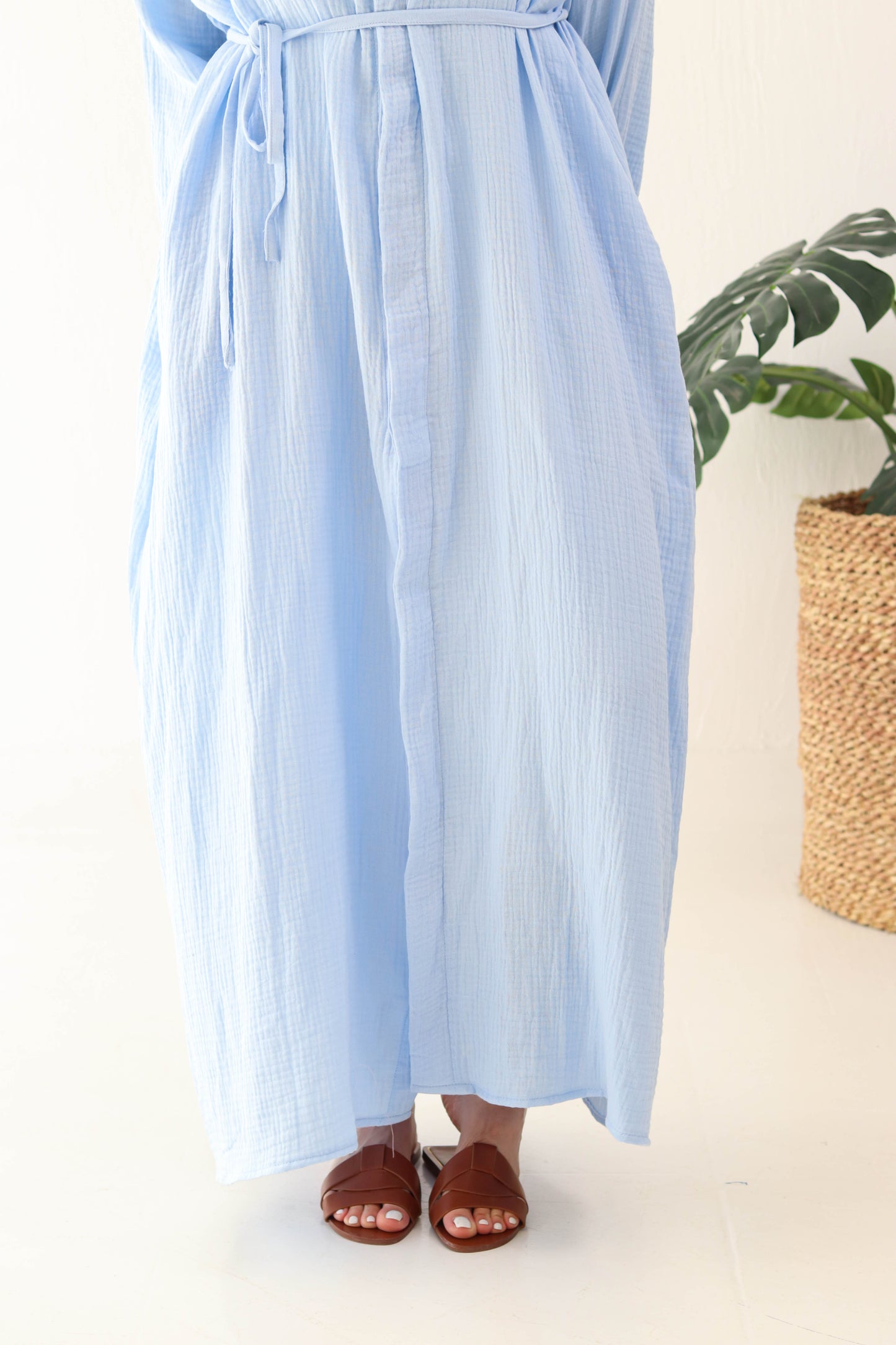 Krinkle Shirt Dress