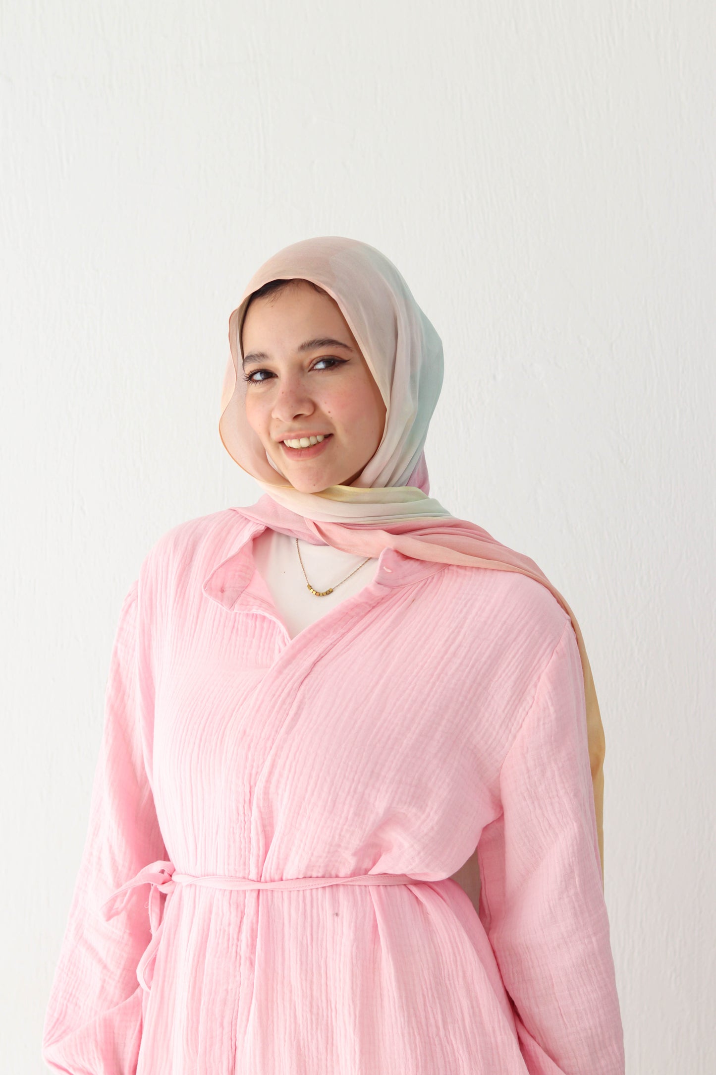 Krinkle Shirt Dress