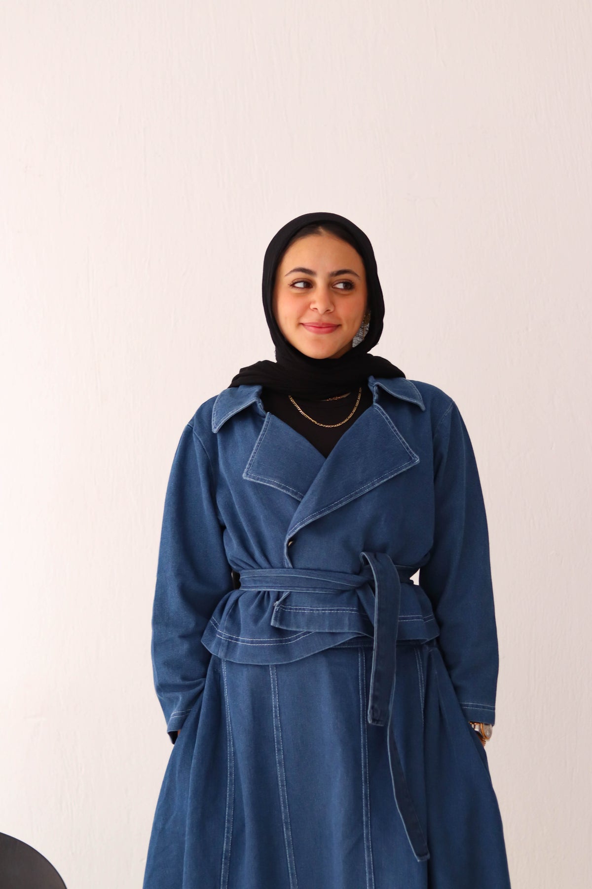 Denim Skirt Set