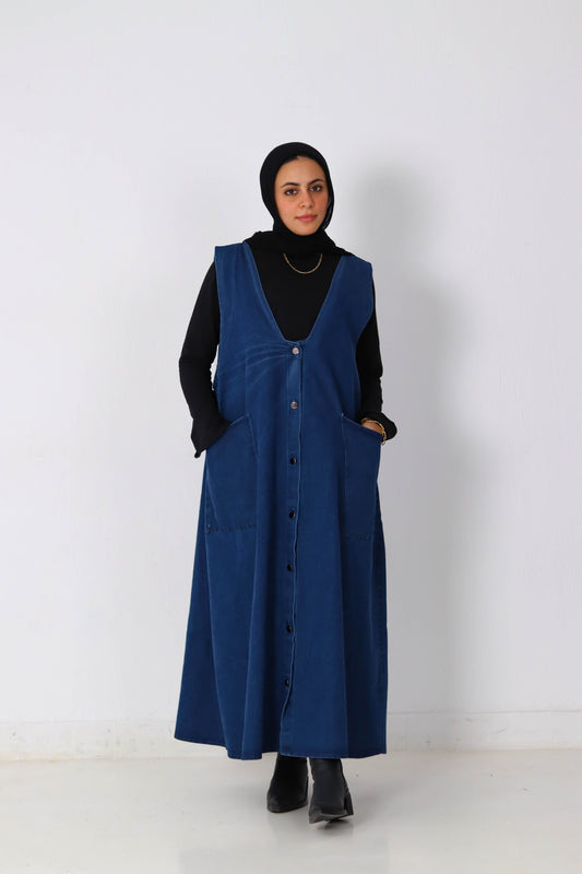 Denim Vest Dress