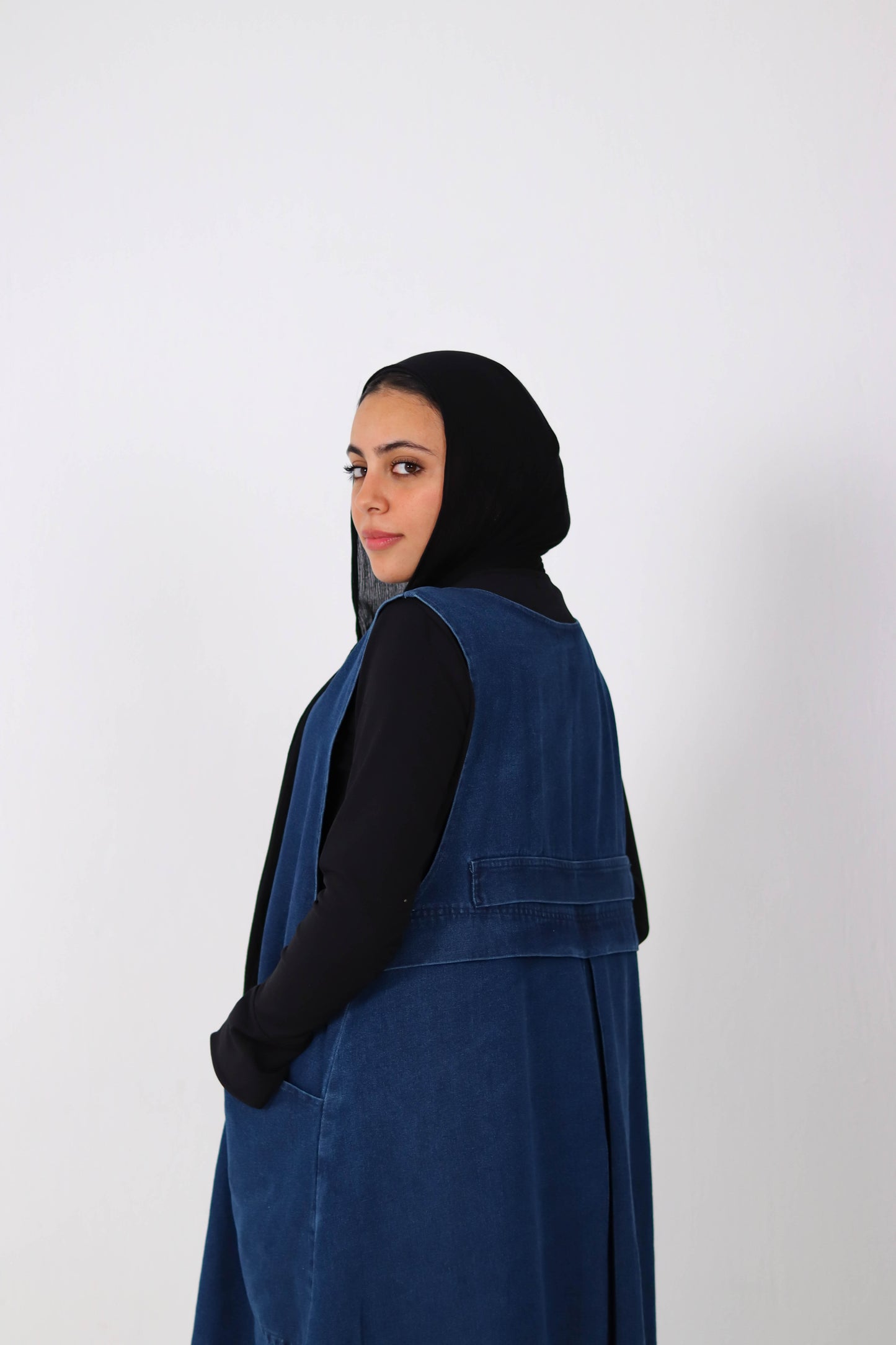 Denim Vest Dress