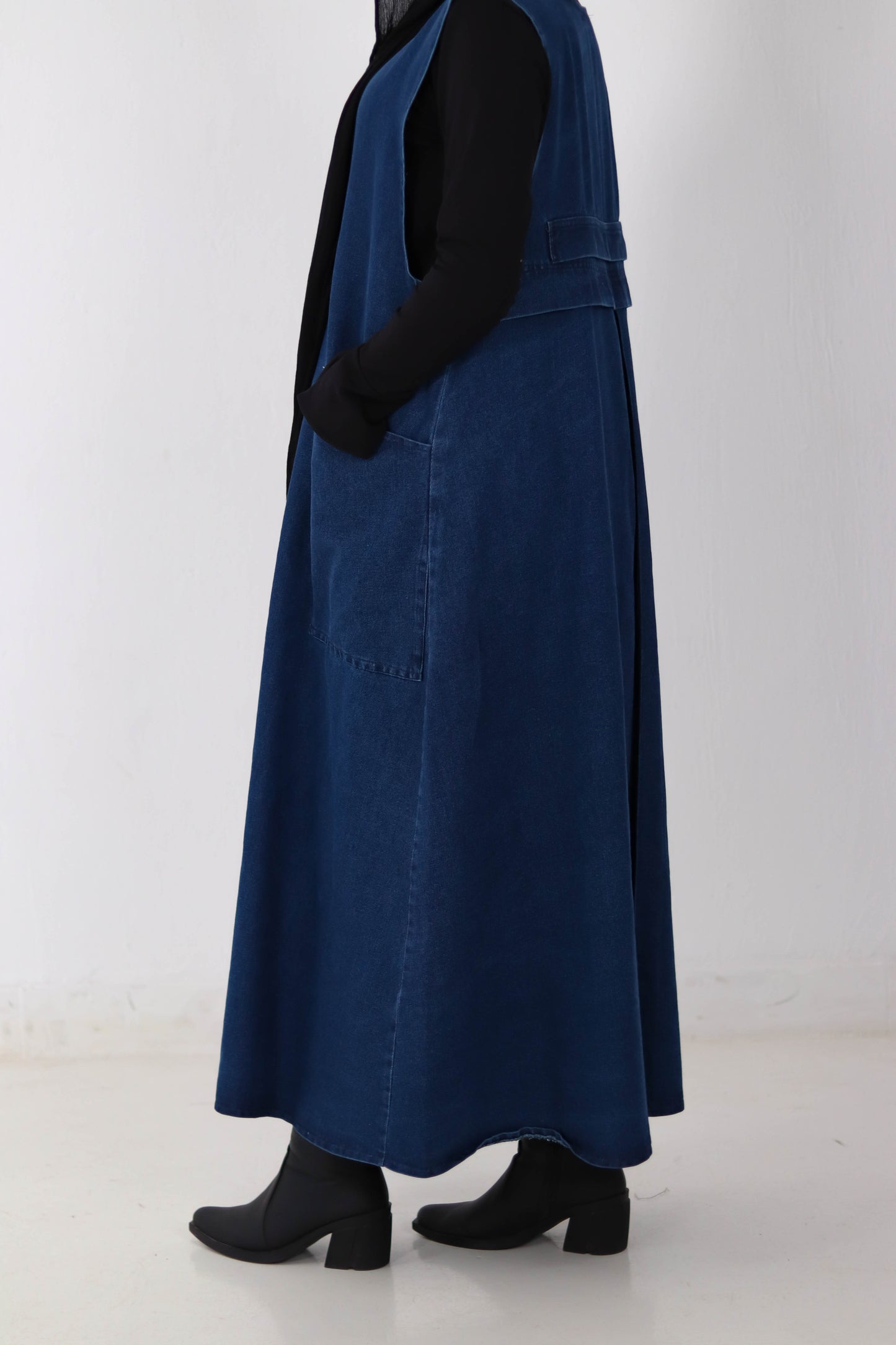 Denim Vest Dress