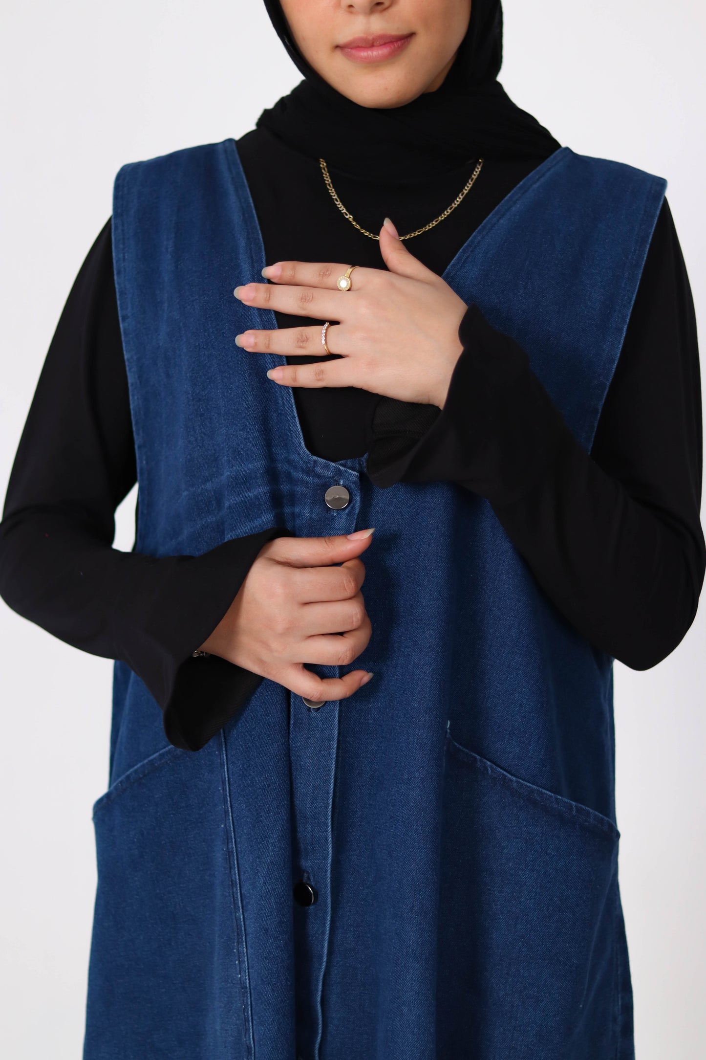 Denim Vest Dress